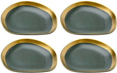 Borden Vibrations Ø27cm groen (4/set) Kare Design