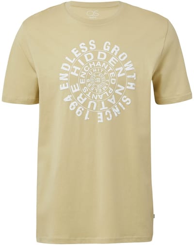 Q/S designed by - T-shirt - Maat S - Mannen - ZWART - katoen