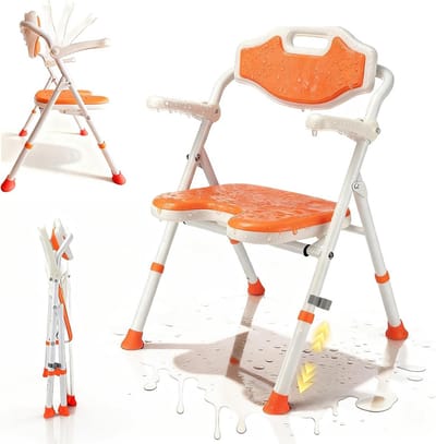Douchekruk met Douchekophouder - Douchestoel Antislip - Badkamer Krukje - Ergonomisch