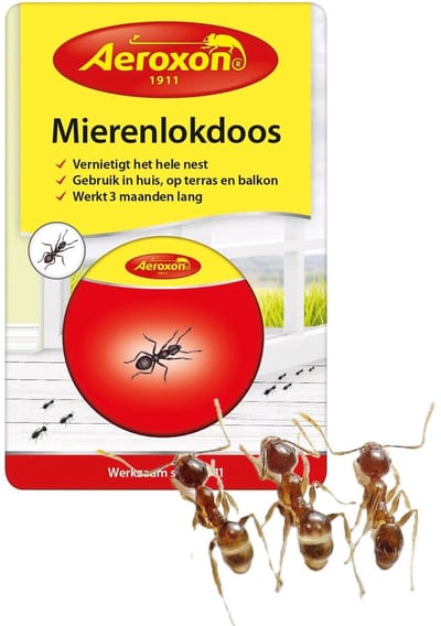 Aeroxon Mierenlokdoosjes - ongediertebestrijding - werking 3 maanden - insectenwererde bestrijdingsmiddelen