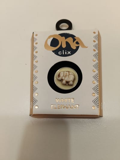 Ona Clix - Geluksbrenger - Geluksmunt - Geluk steentjes - Uitdeelcadeau - White Elephant - Originele cadeau - Cadeau voor man - Gepersonaliseerd cadeau