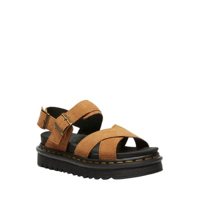 Dr Martens Voss Ii Eh Suede Sandalen Bruin EU 40 Vrouw