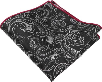 Pochet Paisley - Zwart - Sorprese - pochette - heren - model 7