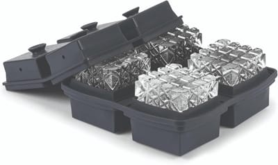 Grote IJsklontjes Vorm voor Whiskey & Cocktails - Langzaam Smeltend - BPA-vrij Siliconen