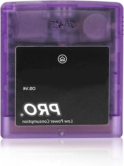 Game Card voor Gameboy Color met 8G Geheugen, Ondersteuning voor MBC1, MBC2, MBC3 en MBC5, Eenvoudig Bestanden Beheren en A B Knop Aanpassing