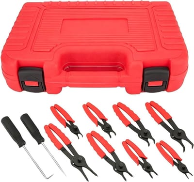 Borgringtang Set - Handgereedschap - Auto Onderhoud - Ergonomisch Handvat - 31 cm - Niet gespecificeerd