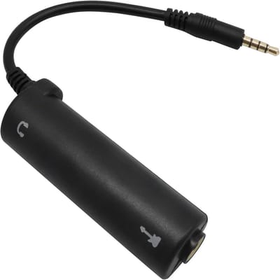 carmdering - Gitaar Interface Adapter - Gitaar Effekten Interface Converter - Muziek Accessoire - Studio Kwaliteit Geluid - Eenvoudige Bediening - Duurzaam Plastic - Compact Ontwerp - Overal Muziek Maken - 1 Stuk