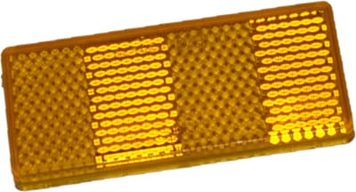 Reflector oranje 69x32mm zelfklevend