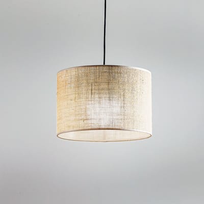 TK Lighting Hanglamp Jute, 1-lamp Ø 30 cm