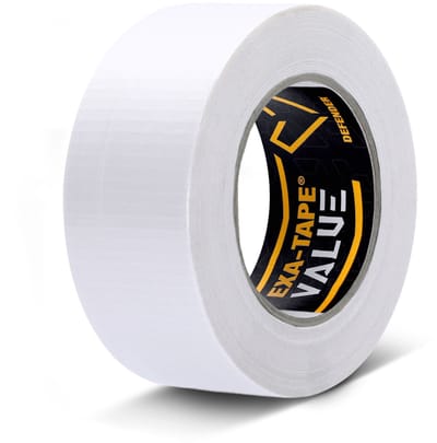 DEFENDER by Adam Hall EXA-TAPE-VALUE W 50 DTEXAVW50 Plakband Wit (l x b) 50 m x 50 mm 1 stuk(s)