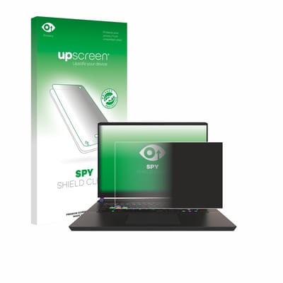 upscreen - privacy screenprotector voor MSI Vector 17 HX - Folie Beschermfolie Blauwlichtfilter
