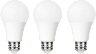 3-Pack Schemersensor - Standaard bol - E27 - 4.8W - Extra Warm Wit - 2700K