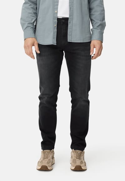 camel active fleXXXactive® Jeans Relaxed Fit - Maat menswear-32/34 - Grafiet grijs