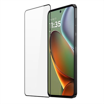 Dux Ducis Screen Protector - Geschikt voor Motorola Moto G15 / G17 (Power) Screen Protector - Dux Ducis Full-Cover Tempered Glass - Zwart