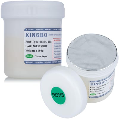 Rosfix Kingbo RMA-218 - Soldeerfluxpasta Gel 100g - RoHS Professioneel - Voor BGA SMD SMT Reballing