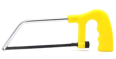 Dailygoody - Junior ijzerzaag - Zaagmachine voor metaal en kunststof - 150 mm - Ergonomisch handvat - Voor houtbewerking - Geschikt voor hobbyisten