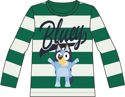 NAME IT - NMMJUSTIN BLUEY LS NREG TOP NOOS SKY - Jongens - Lange mouwen shirts