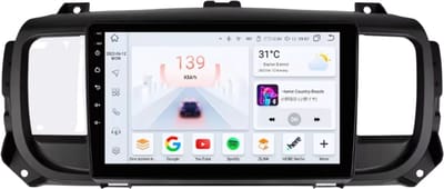 Autoradio met bluetooth - Carplay - Voor Peugeot Expert 3, Citroën Jumpy 3 & SpaceTourer (2016-2021) - Geschikt voor Apple en Android - Stereo - Navigatie - Navigatiesysteem auto - 4GB 32GB