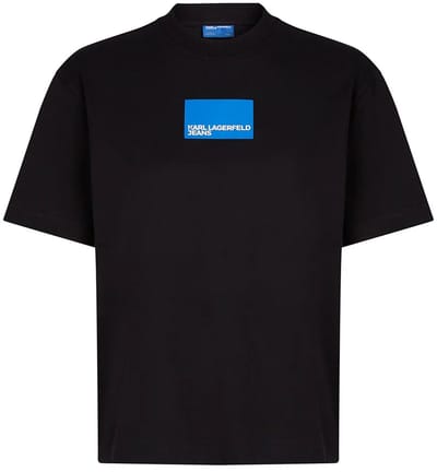 Karl Lagerfeld Jeans A1w17006 T-shirt Met Korte Mouwen Zwart M Vrouw