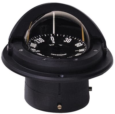 Ritchie 12V zwart Kompas model Voyager F-82 vlakke Roos Ø76,2mm