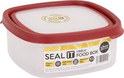 Seal It Opbergbox Vierkant 1,6