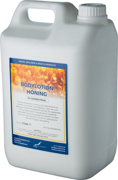 Bodylotion Honing 5 liter - navulling