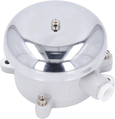 Elektrisch Alarm - Noodbel Aluminium - Veilige Waarschuwing - Vonkvrij Interieur - 24V - Aluminium
