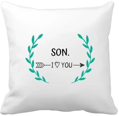 Akyol - son i love you Kussen hoes - Zoon - de liefste zoon - verjaardag - cadeautje voor zoon - zoon artikelen - kado - geschenk - 40 bij 40 cm