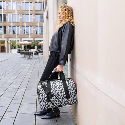 Reisenthel Allrounder L Reistas / Weekendtas / Sporttas - 30L - Leo Nero Zwart