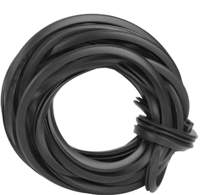 Allecto - Rubber Strip voor Kassen - Universeel - Sealing Strip 4m/10m/18m - Bescherming tegen vocht - Tuinaccessoire - Duurzaam - Geschikt voor al...