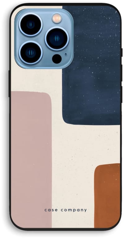 Case Company® - Hoesje geschikt voor iPhone 13 Pro hoesje - Geo #5 - Biologisch Afbreekbaar Telefoonhoesje - Bescherming alle Kanten en Schermrand