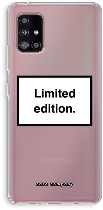 Case Company® - Hoesje geschikt voor Samsung Galaxy A51 5G hoesje - Limited edition - Soft Cover Telefoonhoesje - Bescherming aan alle Kanten en Schermrand