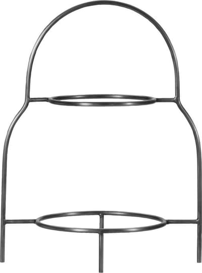 House Doctor Borden etagere Sana zilver 32cm