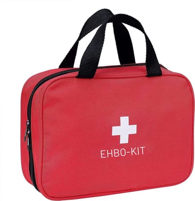Thuys – Ehbo Reisset – Reisset – EHBO – Set 180 Stuks – 29cm x 22cm x 9cm – Rood