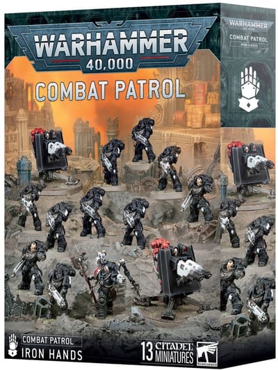 Warhammer 40K - Combat Patrol - Iron Hands (73-555)
