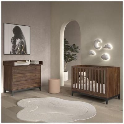 Jaxx 2-delige babykamer Ilyas Darkbrown unisex