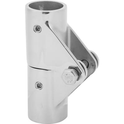 Marine Boot Pijp Connector Roestvrij Staal Opvouwbaar Draaibaar Koppeling Pijp Buis Connector 25MM white