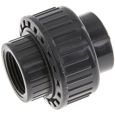 PVC Rechte Lijmmof 25mm x Binnendraad Rp 3/4 '' EPDM