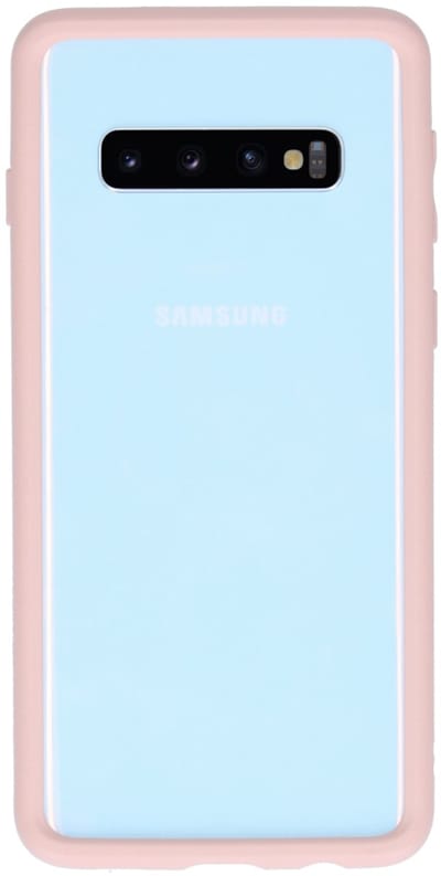 RhinoShield CrashGuard Samsung Galaxy S10 Bumper Hoesje Roze