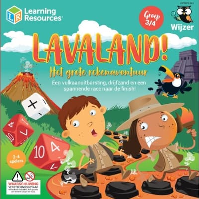 Wijzer Lavaland - Rekenspel voor groep 3 t/m 5 - Oefen tellen, optellen en aftrekken - Wijzer over de Basisschool