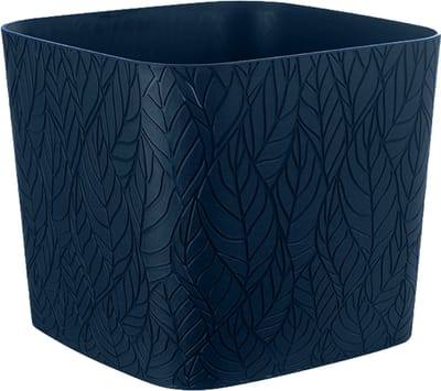 Elezza Leaf Quadro Bloempot L29 x B29 x H25 cm - Donkerblauw