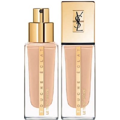 Yves Saint Laurent Touche Éclat Le Teint Crème Foundation 25ml, Natuurlijke Gezonde Glans, 24u Ademende Dekking, 24u Hydratatie #B20