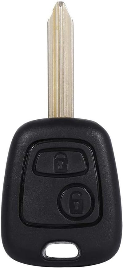 Vervangende Sleutelbehuls voor Auto met 2 Knoppen voor Saxo, Xsara, Picasso en Berlingo