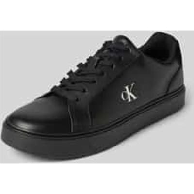 Sneakers met labeldetail