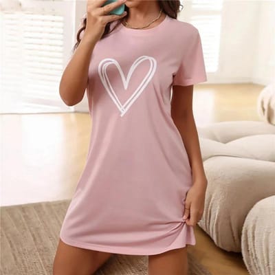 Robes d'été pour femmes grandes tailles Imprimé alphabet 3D Robes pour femmes Robe de rendez-vous Robe ample 6XL