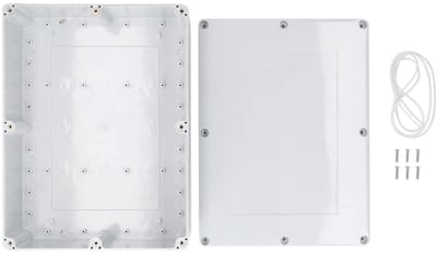 Projectdoos ABS Kunststof Elektrische Behuizing voor Circuitborden en Bescherming - 320x240x110mm, Waterdicht, Duurzaam, Veelzijdig Accessoire