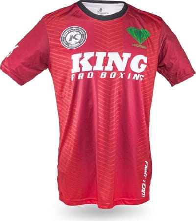 King Pro Boxing KPB Pryde 1 Performance Aero Dry T-Shirt Rood