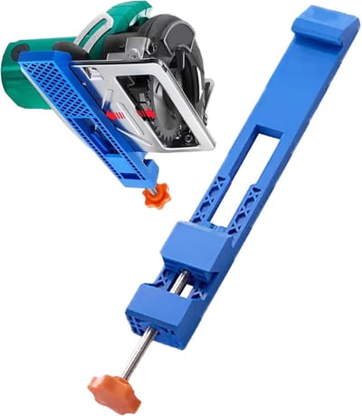 Cirkelzaag Geleiderail - Zaaggeleider Precisie - Nauwkeurig Zagen - Verstelbare Basis - 29 x 24 x 3 cm - Niet gespecificeerd
