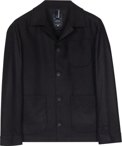 Giordano - Vittorio - Overshirt - Wolmix Tussenjas - Donkerblauw - 527501-60