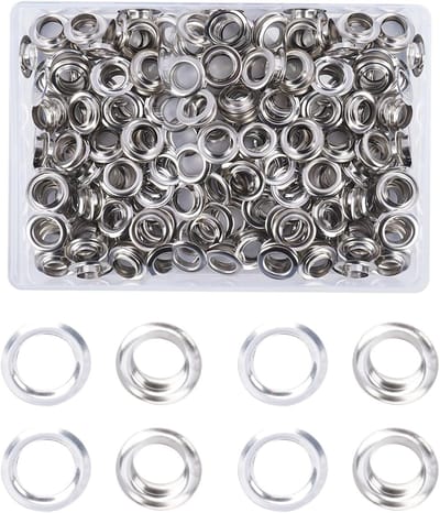 Complete gereedschapsset met 200 stuks, 12 mm ogen, ideaal voor klussen en hobbyprojecten